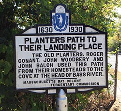Photo of Old Planters sign in Beverly, MA